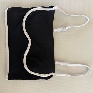 ALO Yoga Black and White Bra